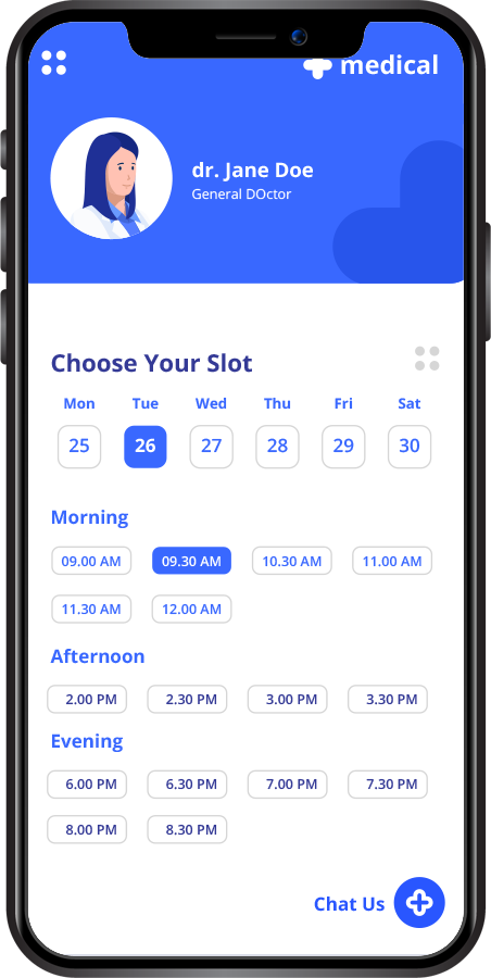 online doctor appointment app