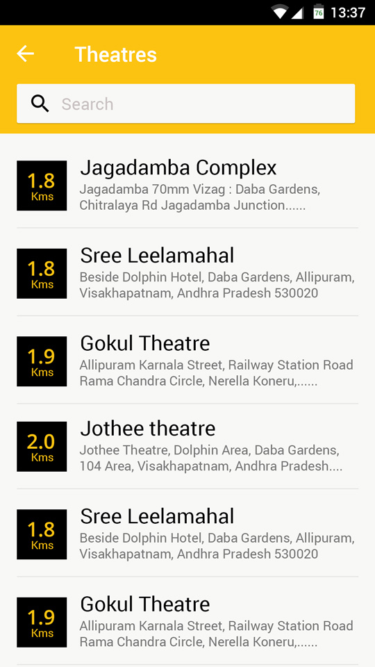 Movie Ticket Booking App Development