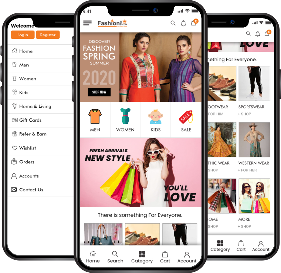 multi vendor ecommerce website development