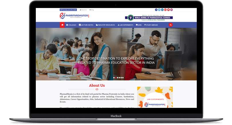 Pharma Website Designing company