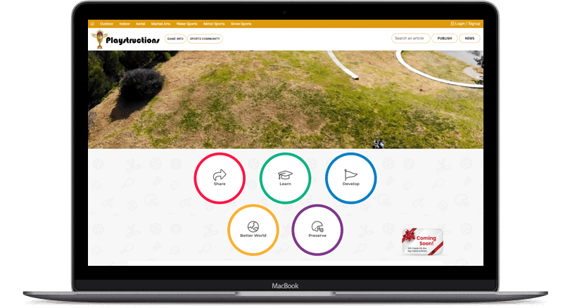 Sports Website Designing Company