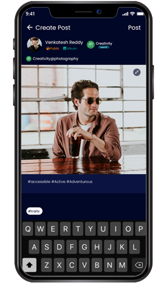 social media app development