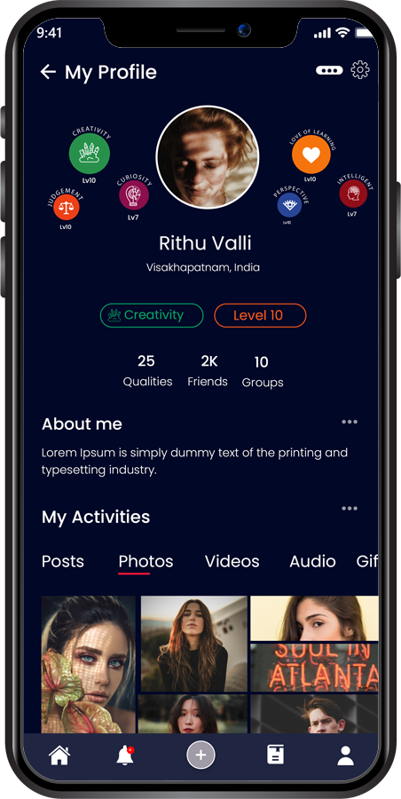 social media app development